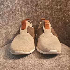 Cole Haan Men's Beige and Brown Stitchlite Sneaker